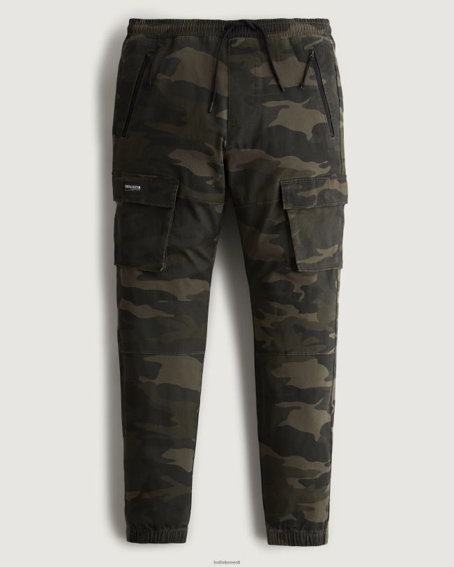 põhjad mehed camo kõhnad toimsed kaubajooksjad Hollister TV08J1393