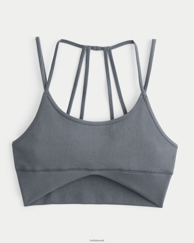 topsid naised tumesinine gilly hicks rihmaga scoop bralette Hollister TV08J435